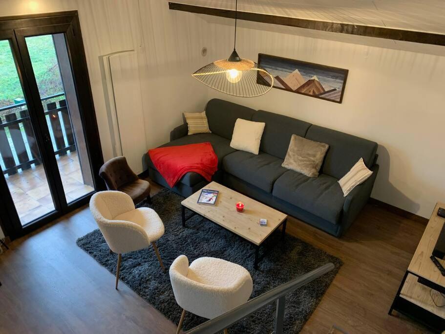 Duplex 3 Chambres Vue Mont-Blanc Domancy Esterno foto